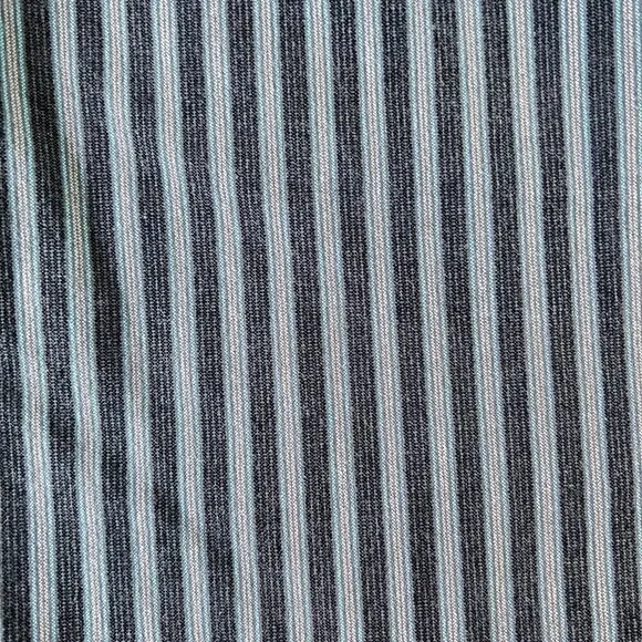 Women's Lilu Brand Bermuda Shorts | Gray Striped | Size 5 | 100% Cotton - Picture 10 of 13